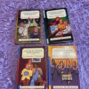 Church Choir Mysteries 4 Book Lot – Cozy Mystery Paperbacks